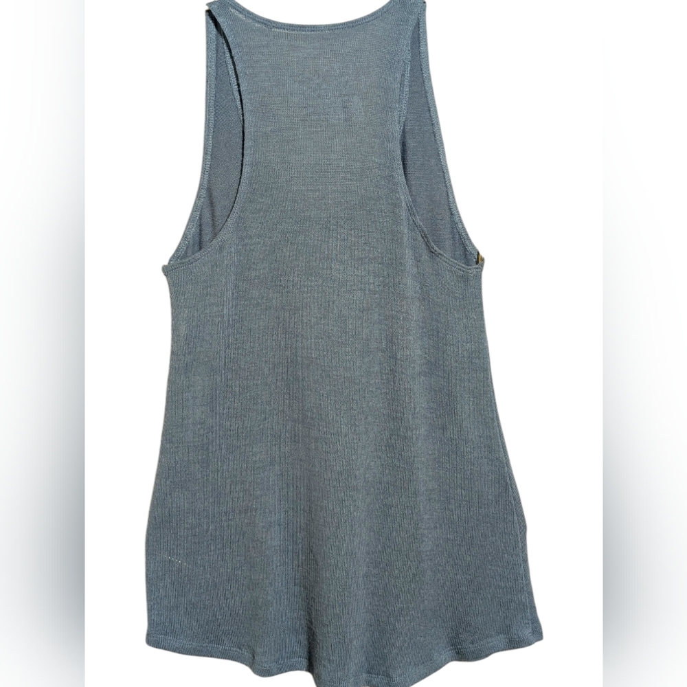 😎 LOL Vintage "Take it Easy" Ribbed Racerback Tank Top- Size XS Retro - Picture 3 of 5